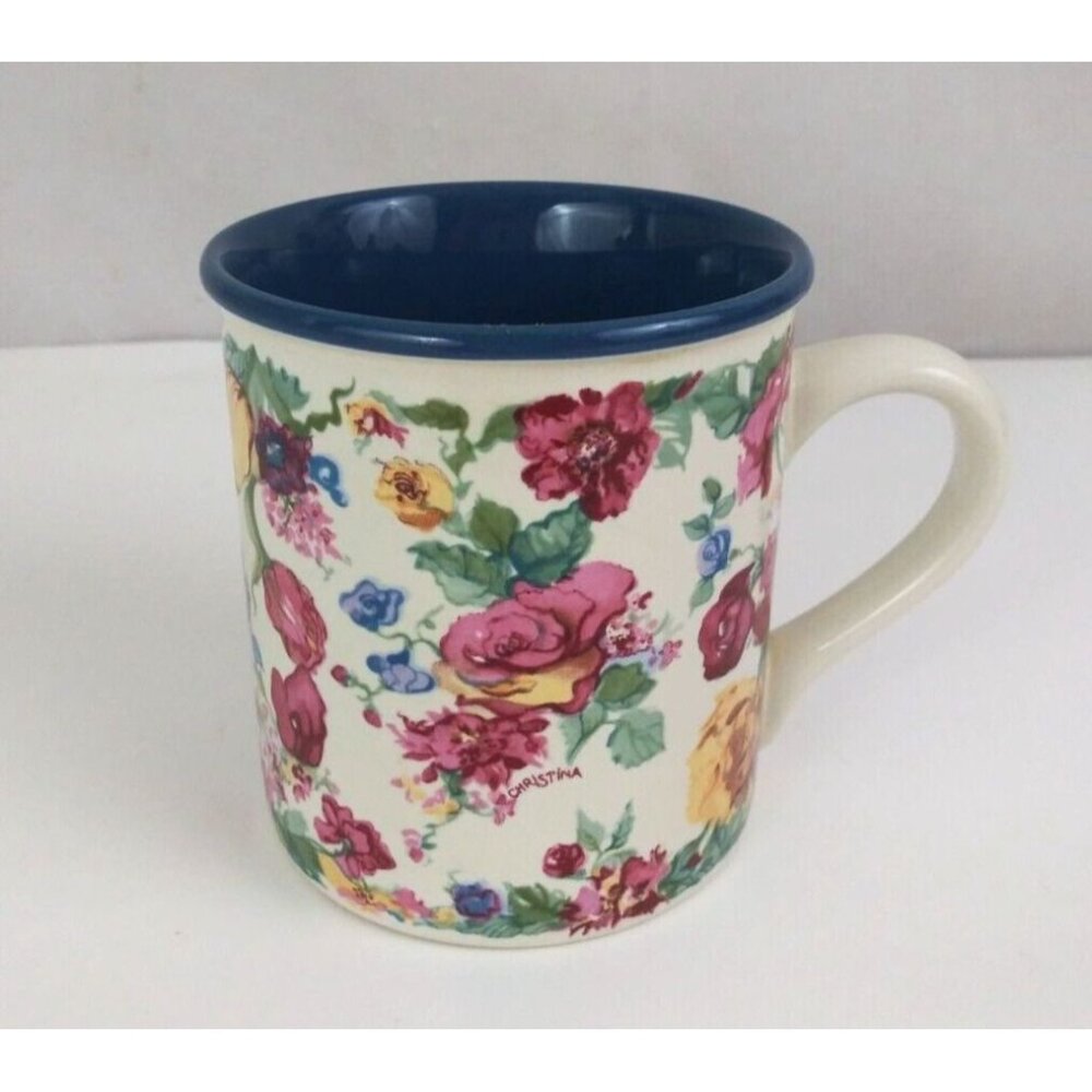 1988 Potpourri Press Tudor Gardens Collectible Coffee Cup Mug Made In Korea